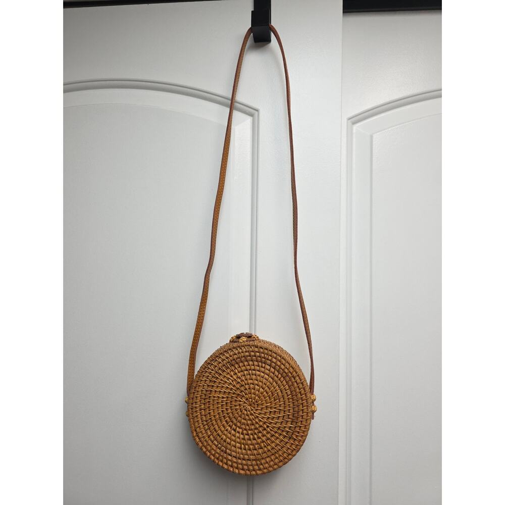 Urban Outfitters Round Rattan Bag